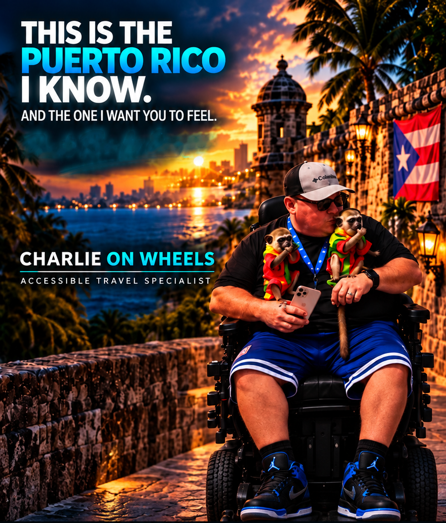 Charlie on Wheels